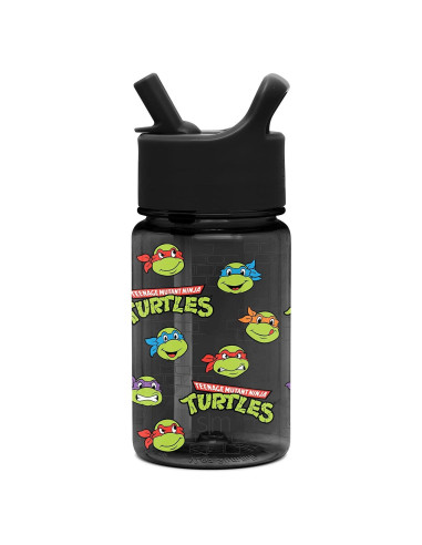 Botella de Agua Simple Modern TMNT 355ml a Prueba de Fugas