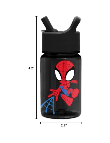 Botella de Agua Simple Modern Spiderman 350ml a Prueba de Fugas