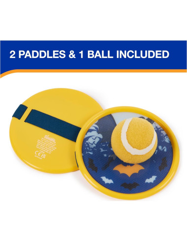Juego de Atrapar DC Batman Swimways con 2 Paletas y 1 Pelota
