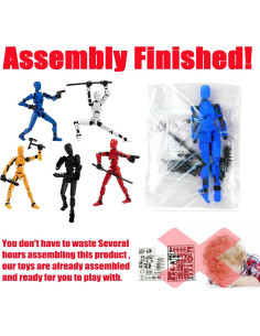 Figura de Acción Titan 13 Robot Amarillo 3D Juguete Móvil 2