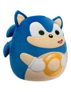 Peluche Squishmallows Sonic 35.56 cm con Anillos Dorados 2