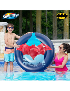 Flotador Inflable Batman Swimways 102 cm Reversible 2