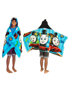 Toalla con Capucha Thomas y sus Amigos 61x127 cm Algodón