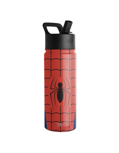 Botella de Agua Simple Modern Spider-Man 532ml Aislada