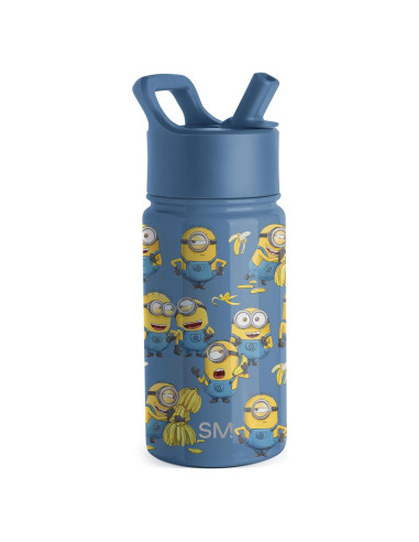 Botella de Agua Simple Modern Minions 400ml Aislada