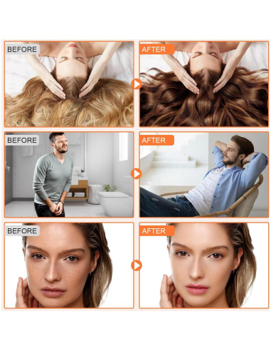 300 Cápsulas Aceite de Semilla de Calabaza 2 en 1 con Saw Palmetto