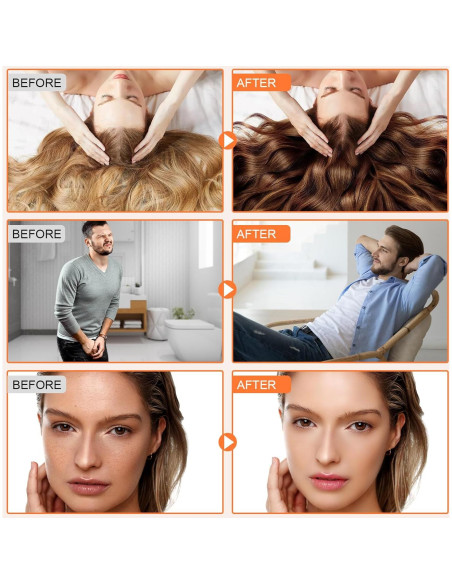 300 Cápsulas Aceite de Semilla de Calabaza 2 en 1 con Saw Palmetto