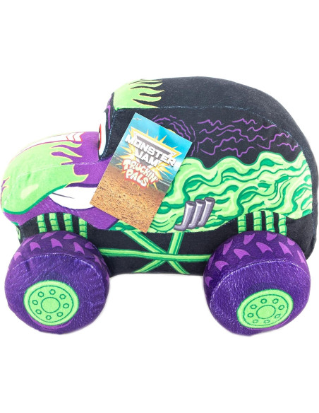 Almohada Amiga Monster Jam Grave Digger 33 cm Microfibra