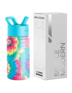 Botella de Agua Aislada Simple Modern 396ml para Niños