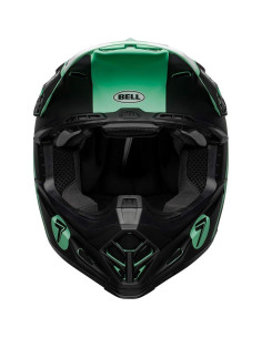 Casco Bell Moto-9 Flex Negro/Menta 2,51 kg Grande 2