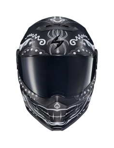Casco Integral ScorpionEXO Covert FX XL Blanco/Negro 2