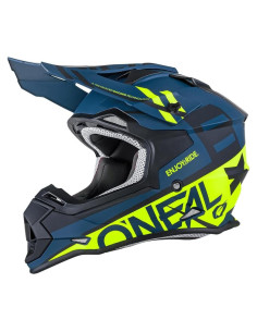 Casco O'NEAL 2 SRS SPYDE Mediano Negro Hi-viz 1450g