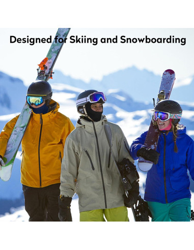 Pukavt 2 Paquete Máscara Balaclava UV para Esquí y Ciclismo