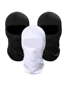 Máscara Balaclava Pukavt 3 Paquetes UV para Esquí y Ciclismo