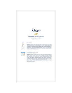Set de Regalo Dove Cuidado Nutritivo - Gel de Ducha 567g + Exfoliante 298g 2