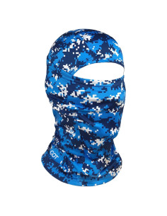 Balaclava GOT Sports UPF 50+ Camuflaje Azul para Esquí