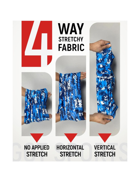 Balaclava GOT Sports UPF 50+ Camuflaje Azul para Esquí Balaclava GOT Sports UPF 50+ Camuflaje Azul para Esquí