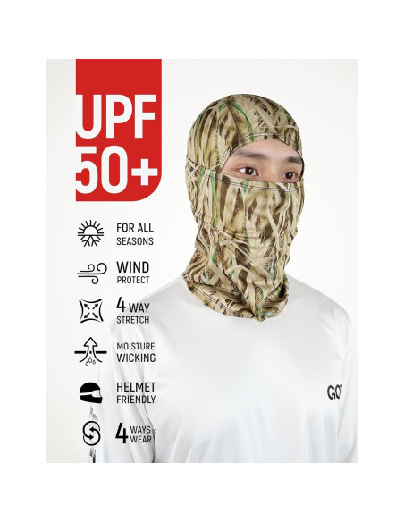 Balaclava GOT Sports UPF 50+ para Esquí y Climas Fríos