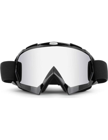 Gafas de Motocicleta ZDATT Ajustables UV400 Negras