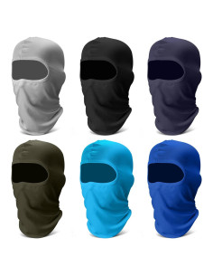 Paquete de 6 Máscaras Balaclava Gaiter Refrigerante Unisex
