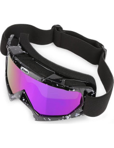 Gafas de Motocicleta ZDATT 100% UV400 Ajustables 2