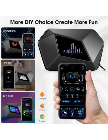 Bolsa de Bandolera DABASHAN con Pantalla LED Impermeable