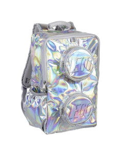 Mochila LEGO Brick Holográfica 40x25x15 cm 18L