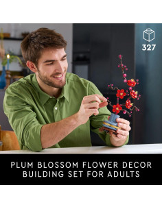 LEGO Icons Flor de Ciruelo 10369 - Decoración Floral para Adultos 2