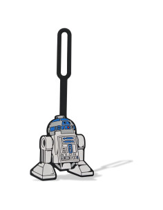 Etiqueta de Maleta R2-D2 LEGO Star Wars Silicona 16.5x6.35cm