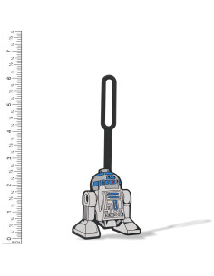 Etiqueta de Maleta R2-D2 LEGO Star Wars Silicona 16.5x6.35cm 2