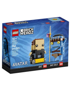 LEGO BrickHeadz Jake Sully y Avatar 40554 Set Construcción