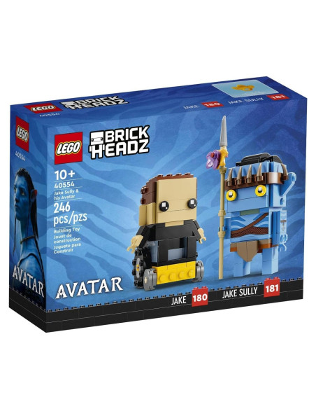 LEGO BrickHeadz Jake Sully y Avatar 40554 Set Construcción
