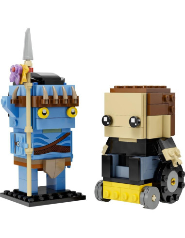 LEGO BrickHeadz Jake Sully y Avatar 40554 Set Construcción