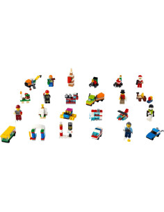Calendario de Adviento LEGO City 60303 con Alfombrilla de Juego 2
