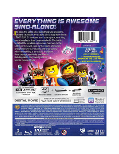 Película LEGO 2: La Segunda Parte 4K Ultra HD + Blu-ray 2