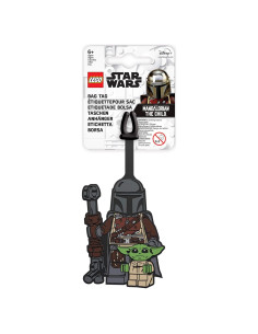 Etiqueta de Equipaje Silicona LEGO Star Wars Mandalorian 16.51 cm