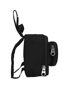 Mochila Mini LEGO Negra para Niños, 10x10x6 cm 2