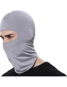 Paquete de 3 Pasamontañas Balaclava Gris para Aire Libre 2