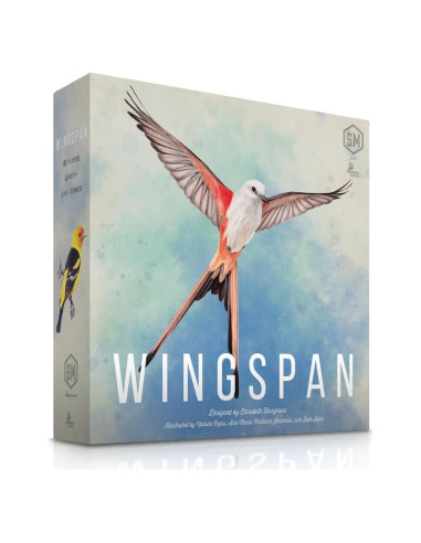 Juego de Mesa Wingspan Stonemaier 1-5 Jugadores 70 Min
