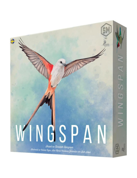 Juego de Mesa Wingspan Stonemaier 1-5 Jugadores 70 Min