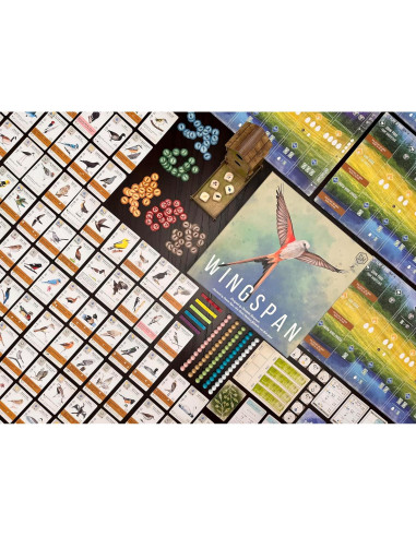 Juego de Mesa Wingspan Stonemaier 1-5 Jugadores 70 Min