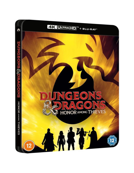 Dungeons & Dragons Honor entre Ladrones SteelBook 4K Blu-Ray Dungeons & Dragons Honor entre Ladrones SteelBook 4K Blu-Ray