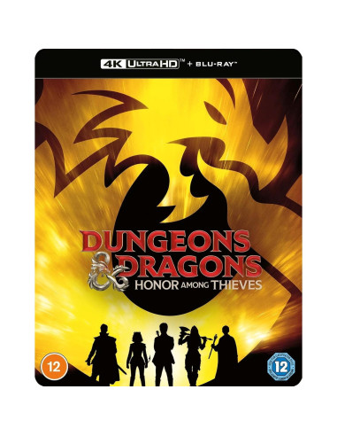 Dungeons & Dragons Honor entre Ladrones SteelBook 4K Blu-Ray