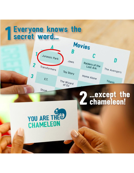 Juego de Mesa Big Potato El Camaleón - Deducción Social