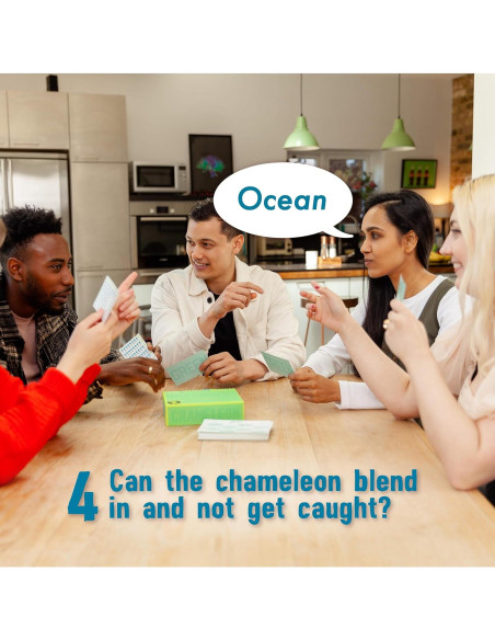 Juego de Mesa Big Potato El Camaleón - Deducción Social