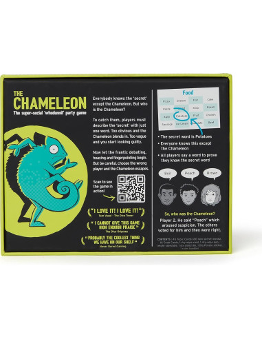 Juego de Mesa Big Potato El Camaleón - Deducción Social