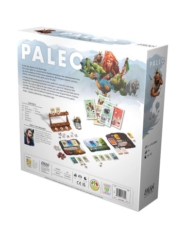 Juego de Mesa Paleo - Cooperativo Z-Man Games 2-4 Jugadores