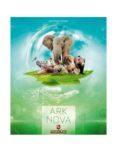 Juego de Mesa Ark Nova - Estrategia Zoológico 1-4 Jugadores