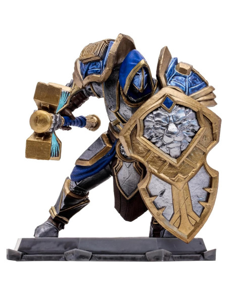 Figura Guerrero/Paladín Humano McFarlane 1:12 Warcraft Figura Guerrero/Paladín Humano McFarlane 1:12 Warcraft