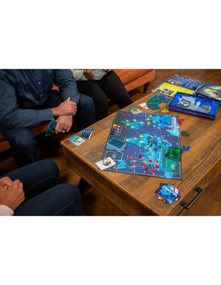 Pandemic Juego de Mesa Cooperativo Z-Man Games 2-4 Jugadores